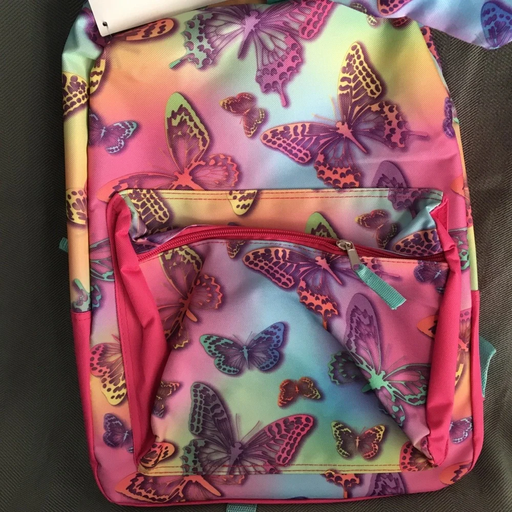 Back to School - Butterflies backpack bundle